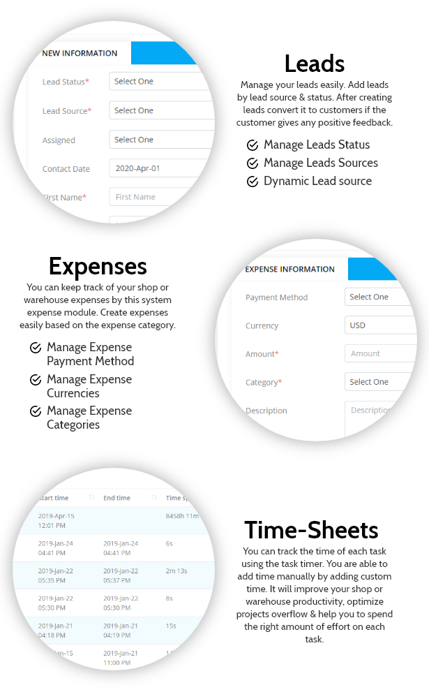 RoverCRM - Customer Relationship And Project Management System